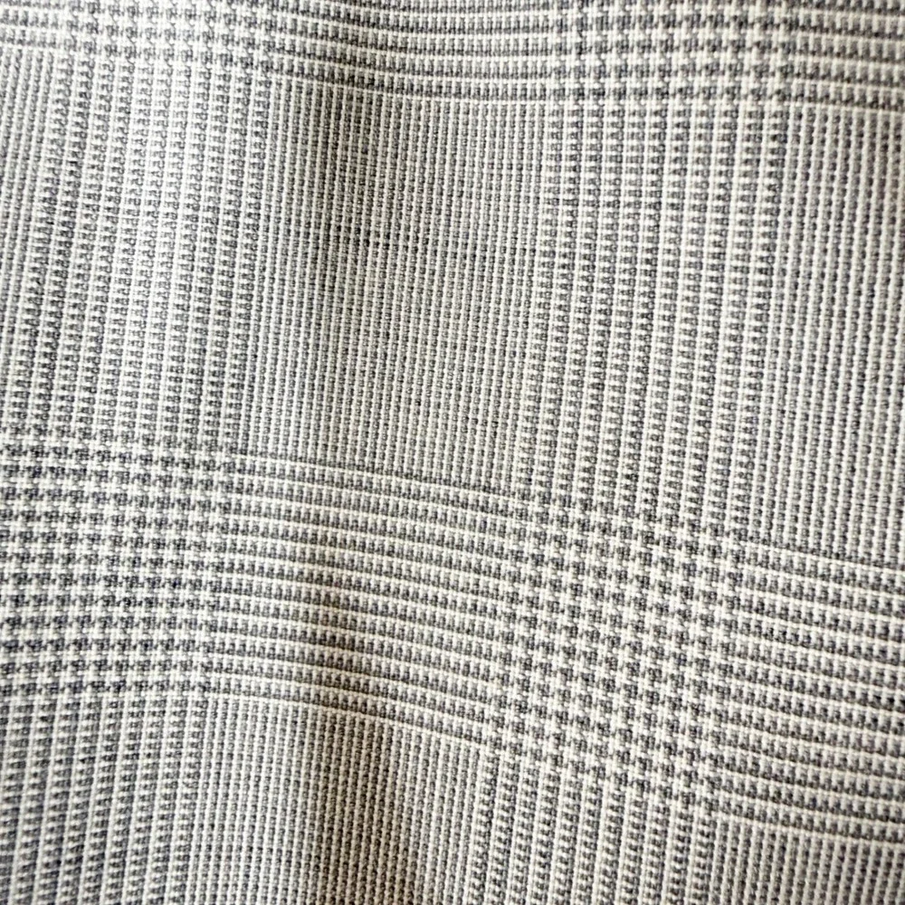 J.Crew Kenmare Mens Wool Relaxed Pleated Tan Glen Plaid Dress Pants Size 34X30